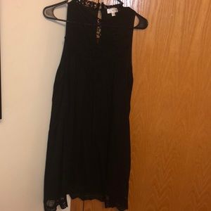Beautiful black lace dress, worn once, SZ L